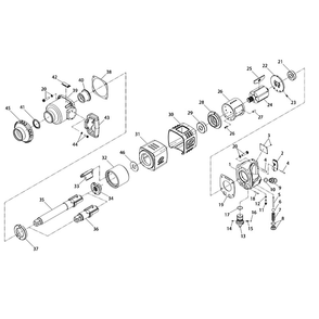Diagram Diagram and Parts List for IR631S  Ingersoll Rand Wrench